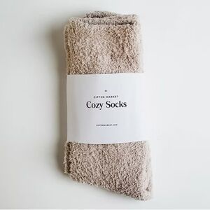 Cozy Crew Socks — Beige